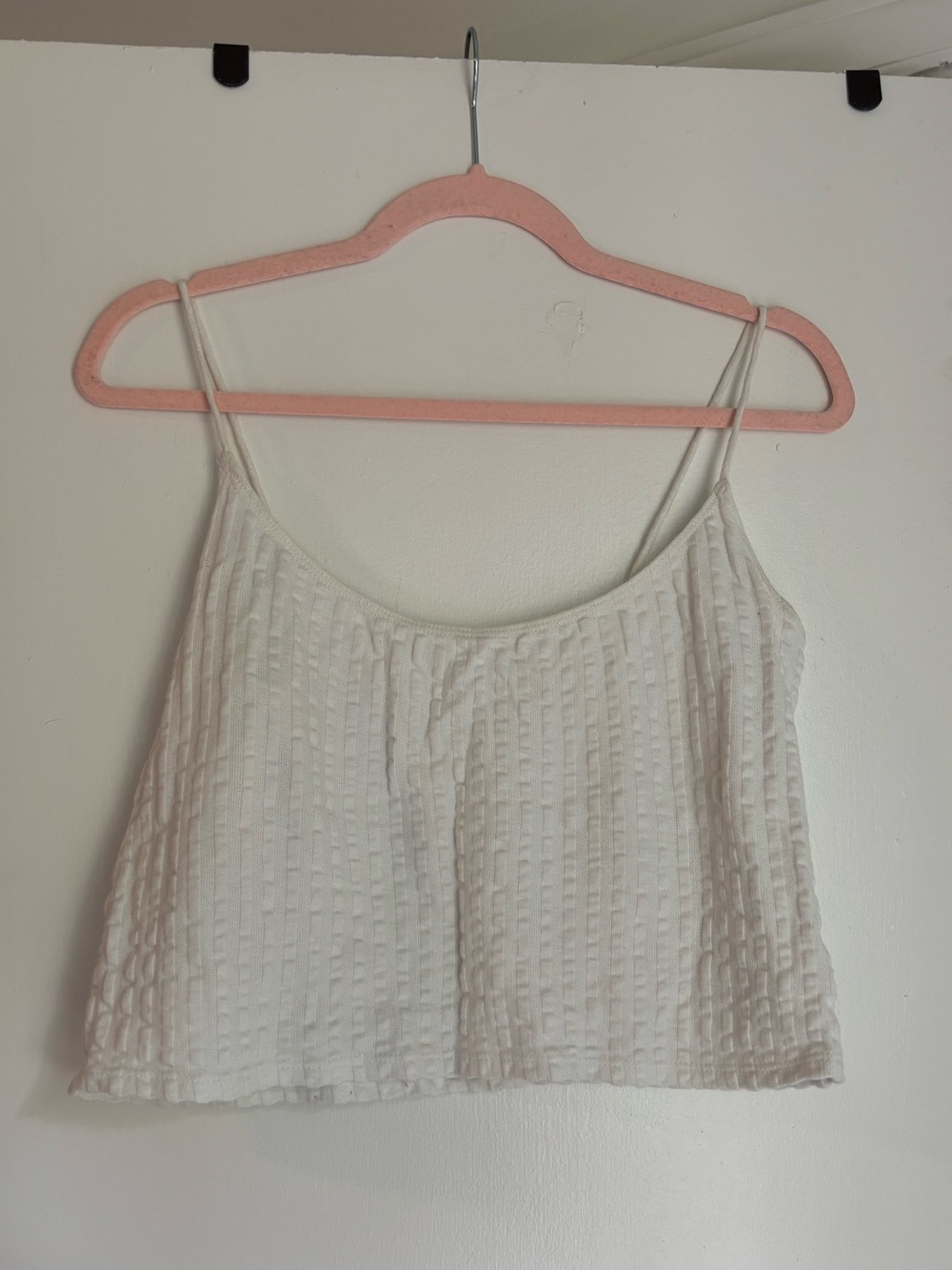100% Deadstock Cotton Reformation Cropped Cami | M